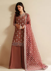 Velvet Vogue By Jazmin Luxury Formals Embroidered Velvet 3 Piece Unstitched Suit JZ25VVLF D-VVF-03
